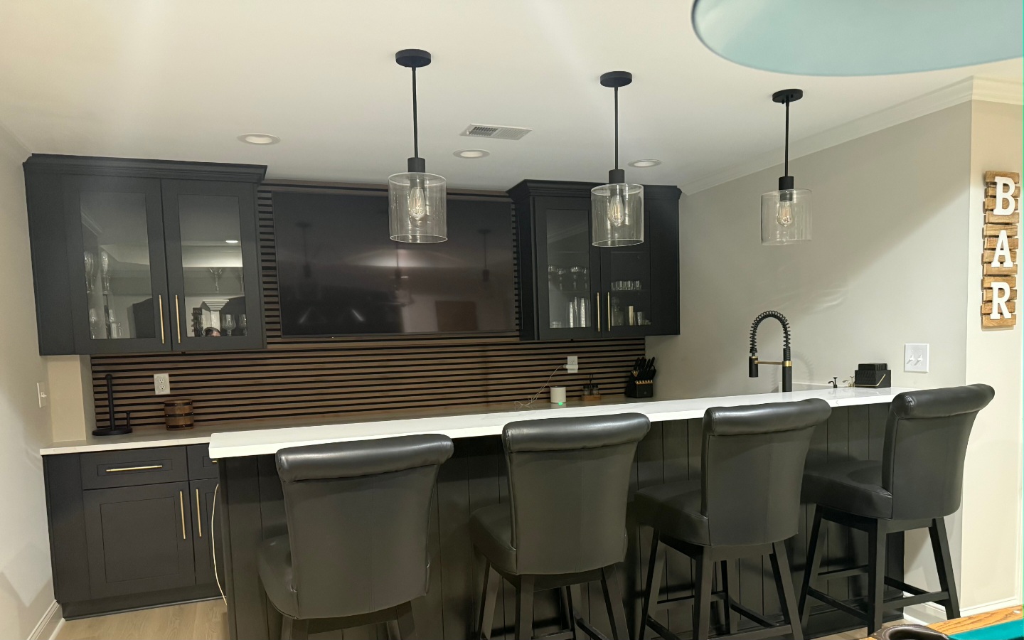 Basement finishing project 5 - After