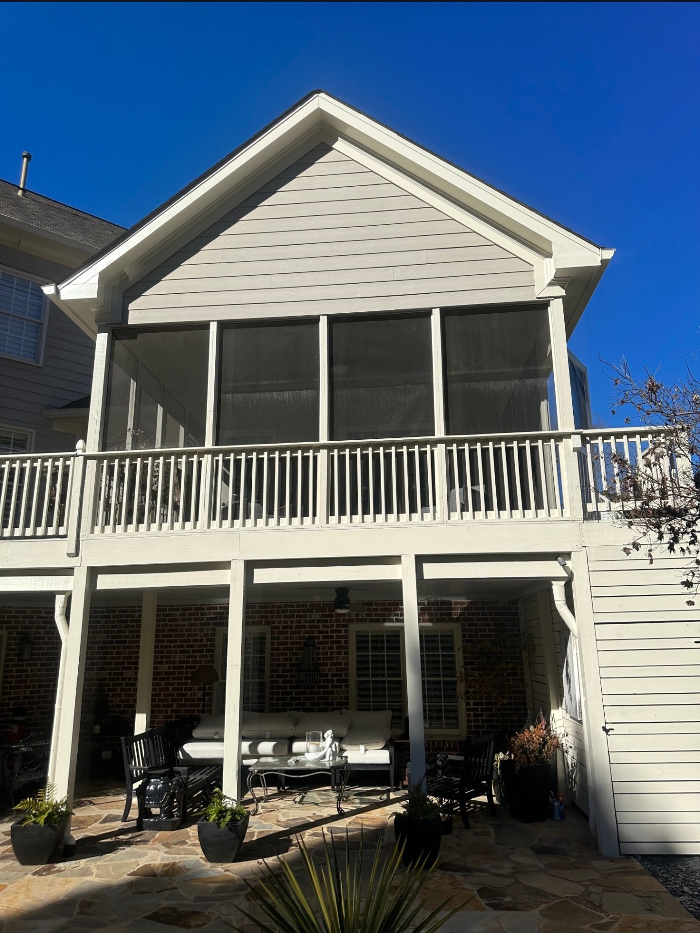 Deck and porch project 10 - Before