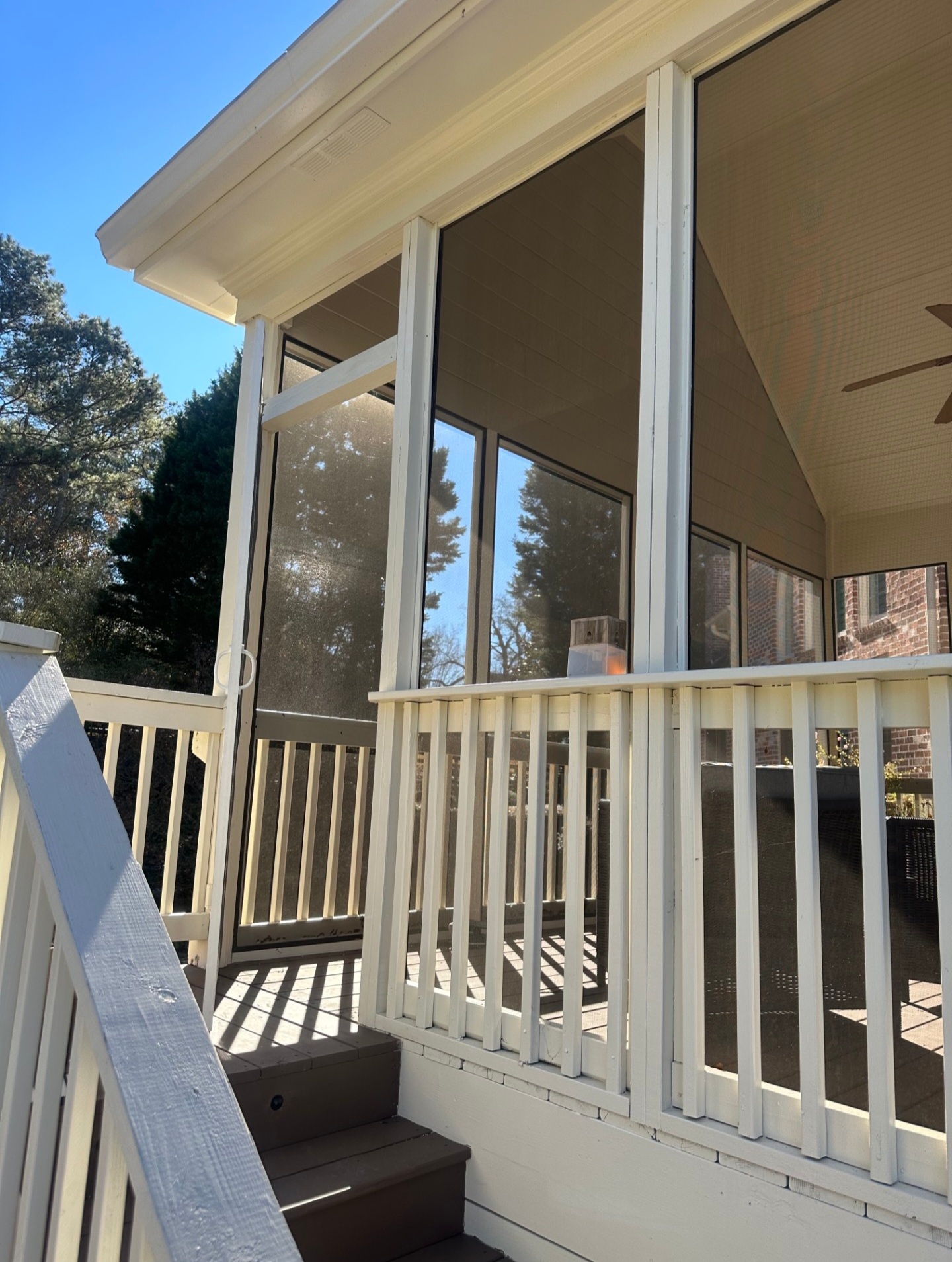 Deck and porch project 11 - Before