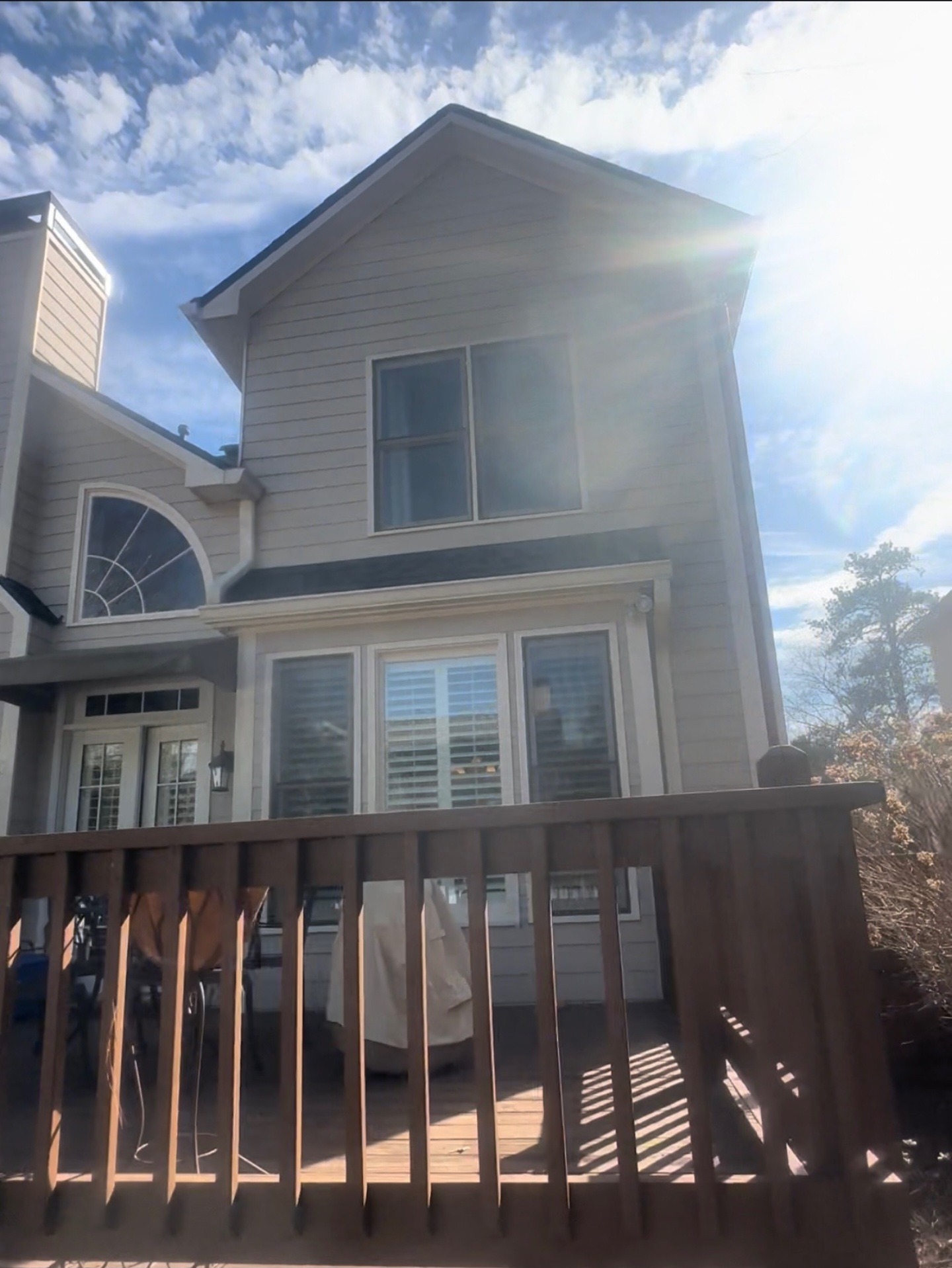 Deck and porch project 4 - Before