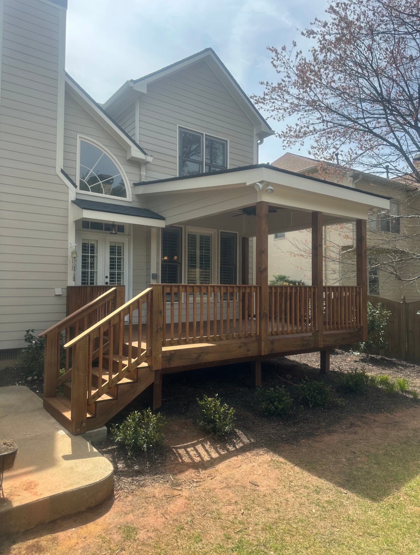 Deck and porch project 7 - After