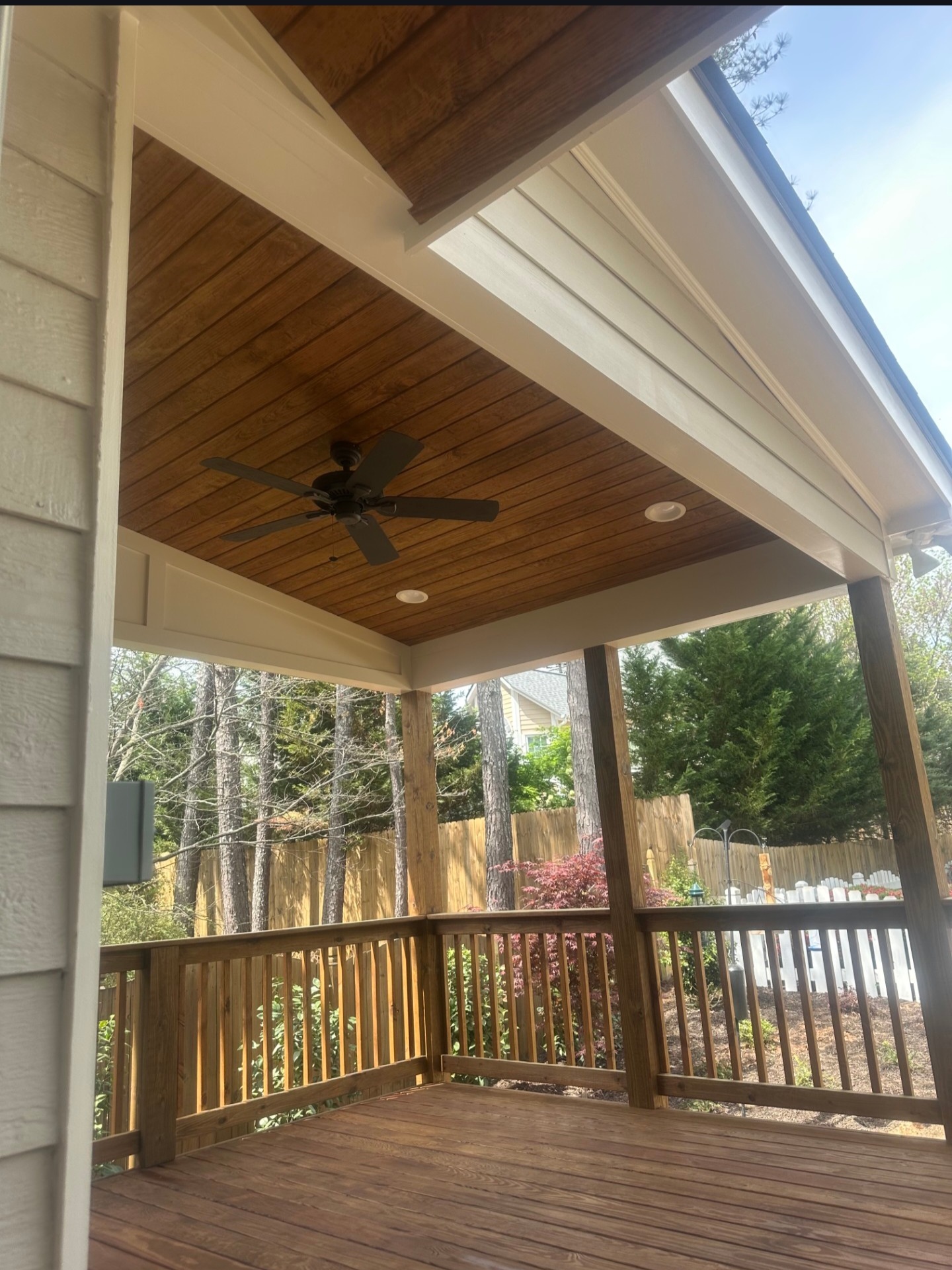 Deck and porch project 9 - After